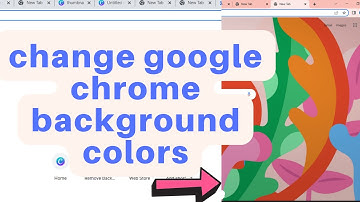 How to change google chrome background Colors or Themes