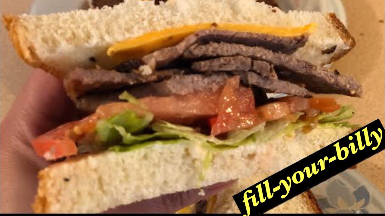 How to make best roast beef sandwich YouTube