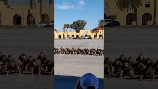 Marine Corps push-ups (Family Day)