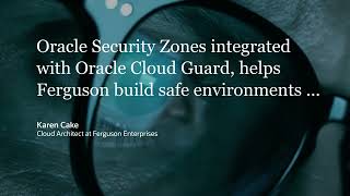 Ferguson Enterprises Embraces OCI Security