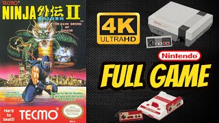 Ninja Gaiden II: The Dark Sword of Chaos [NES] Longplay Walkthrough Full Movie Game [4K60ᶠᵖˢ UHD🔴]
