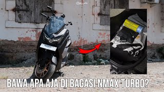 What do you carry in the trunk of the Nmax Turbo?