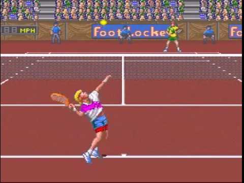 David Craneu0027s Amazing Tennis Super Nintendo SNES longplay