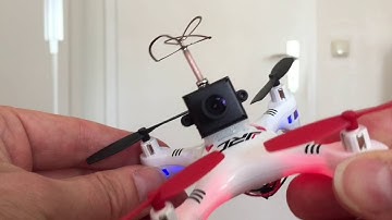 Eachine EF-01 AIO 5.8G  FPV Camera on JJRC 1000A