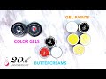 THE DIFFERENCE BETWEEN THE LIGHT ELEGANCE COLOR PRODUCTS | COLOR GELS | GEL PAINTS | BUTTERCREAMS