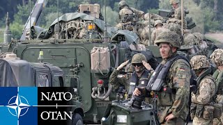 Hundreds US-NATO Troops, Armored Vehicles & Equipment Arrive in Poland to Joint Wet Gap Crossing