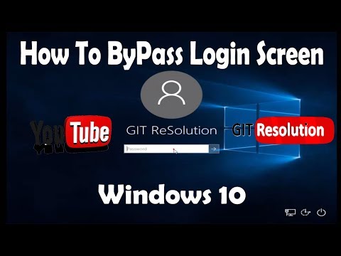 How To DISABLE Login Screen Windows 10