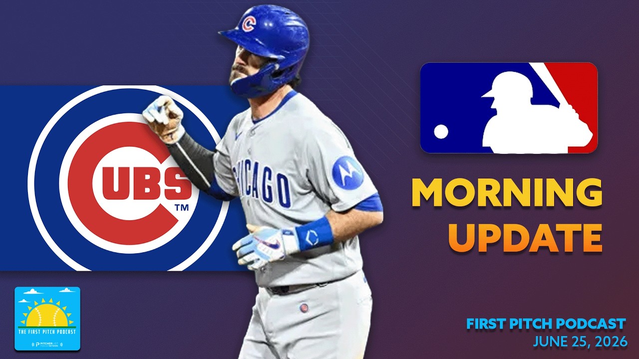 Dansby Swanson Has A Career Day I Daily MLB News and Notes I First Pitch Podcast 6/25/26