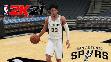 PS5 How to create Tre Jones in NBA 2K21 next gen