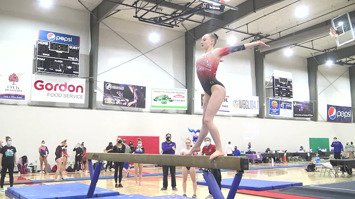 Kendall Turner, Rockford L10 Beam 2021 Illinois St...