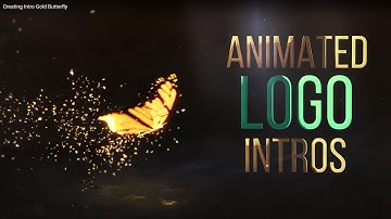 Creating Intro Gold Butterfly