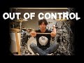 【B&#39;z】OUT OF CONTROL【ドラム 叩いてみた】