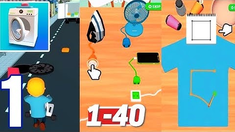 Wash House 3D Gameplay All Levels 10-20-30-40-50 Part #1 iOS, Android Tutorial