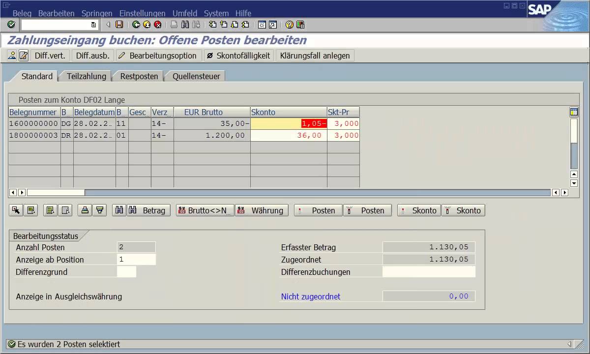 Zahlungseingang - YouTube