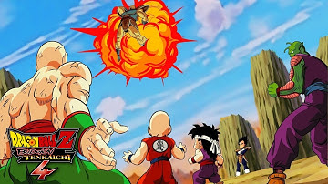 Red Potara Nappa Vs. The Z Fighters In Dragon Ball Z Budokai Tenkaichi 4 Is NOT Like You Expect!!!