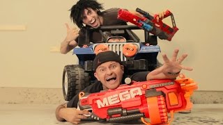 Nerf Battle Racer Vs Boomco Blaster Buggy 4 Nerf War