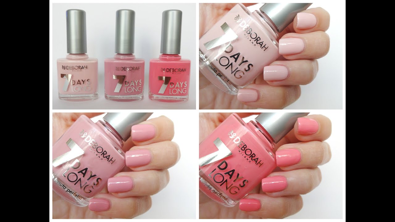 Deborah Milano Nagellack 7 Days Long – Langanhaltend & Shock-resistant | Mit Großem Pinsel