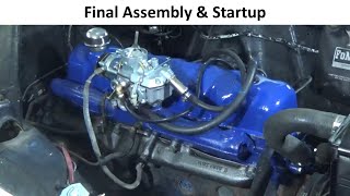 Cylinder Head Install & Startup  1965 Mustang Straight 6 200ci Autolite 1100 Carburetor