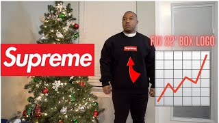 Supreme Box Logo FW 22 Crewneck Review & Sizing