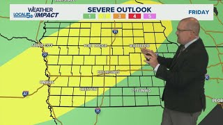 Wednesday evening forecast for June 3rd, 2026