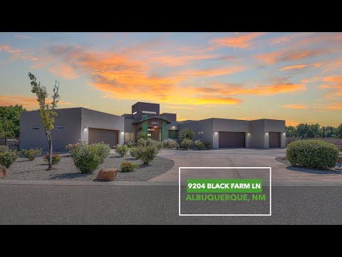 9204 Black Farm Lane, Albuquerque, NM home video tour