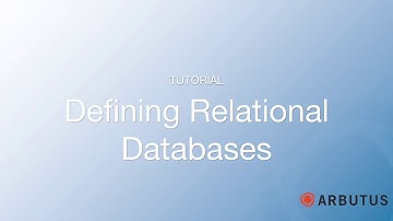 Arbutus Defining Relational Databases