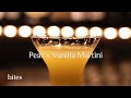 国産バニラと洋梨のカクテル バーテンダー石垣忍 / Japanese vanilla beans and pear martini by JPN bartender Shinobu