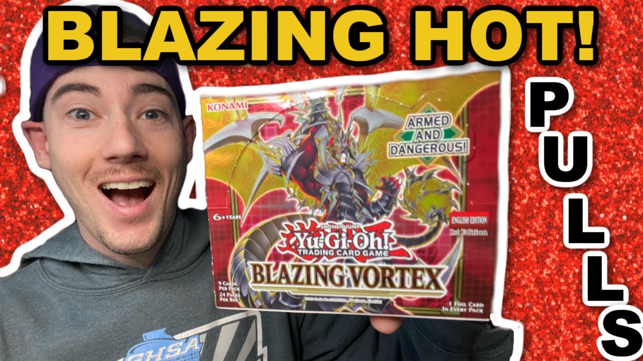 INSANE STREAK! Blazing Vortex YuGiOh Box Opening!