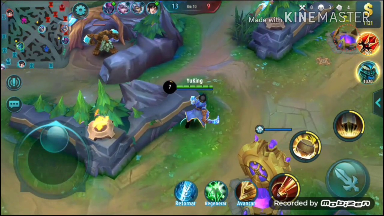 • Jogando Mobile Legend Com YuTroLL Games •