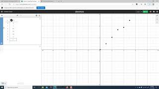Modelling Data with Desmos