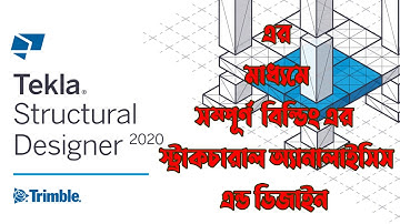 Tekla Structural Designer Bangla Tutorial | Basic Information | Story Define | Grid Define in TSD
