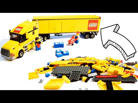 LEGO CITY 4430 Fire Transporter Speed Build for Collecrors - Collection Forest Fire (4/6). 