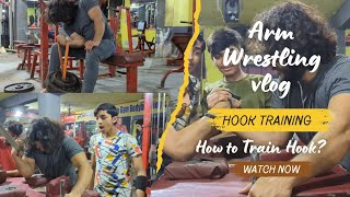 How to Train Hook in Arm Wrestling? | Arm Wrestling Hook Training| biceps & Cupping Training