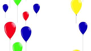 Floating Away Balloons