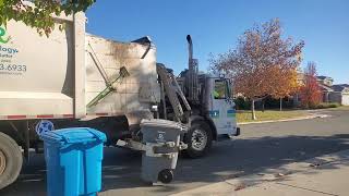 Recology Heil Python On Trash