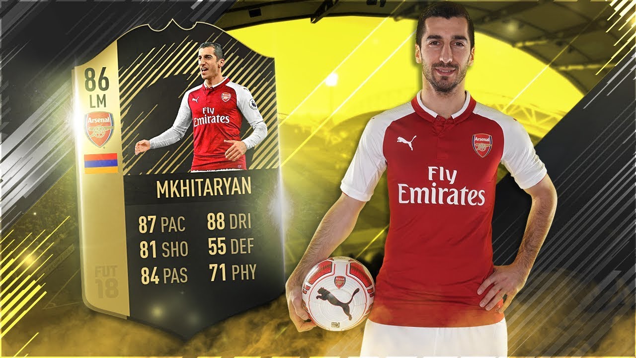FIFA 18 IF Mkhitaryan Review - 86 IF Henrikh Mkhitaryan Player Review - Fifa 18 Ultimate Team