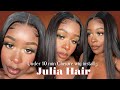 THE BEST UNDER 10 MIN TALK THROUGH FLAWLESS 5&#39;5 CLOSURE WIG INSTALL! BEGINNER FRIENDLY! JULIA HAIR