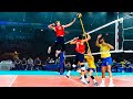 Top 30 attacks in 3rd meter  best moments in volleyball history