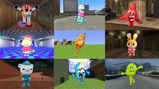 Compilation Mural 9 Showcase of Nextbots in MINECRAFT I Garry's Mod Chase