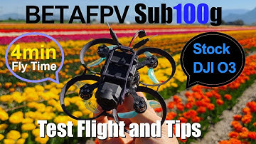 Betafpv Pavo Mini sub100g quad flight tests and tips (4K)