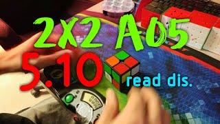 2x2 Ao5 | 5.10 Read Dis.
Hello everyone! So, Ive been slacking off on my videos lately. Sorry about that! I just got an Xbox One X and RDR2! Soo fun but anyway... I am practicing for the upcoming Comp, CubingUSAs GA Championship. Im focusing on Clock and Sq-1. My next video will be the Gan 356 X Unboxing! Thank you for Watching! 2x2 Ao5 | 5.10 Read Dis.