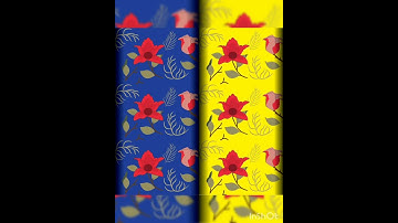 Tutorial Textile Design | Easy and Fast | Seamless Pattern Design #patterndesign #adobeillustrator