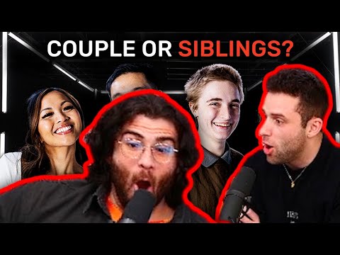 Thumbnail for Hasanabi & AustinShow React to 6 Couples vs 1 Secret Siblings | Jubilee