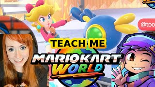 Becoming LESS BAD at Mario Kart World ft. @ToonTris