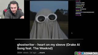 Adin Reacts To Ghostwritten AI Song Ft. Drake & The Weeknd