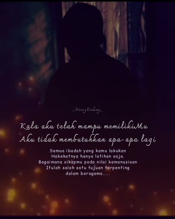 Berbagi Sepi.... Status Wa