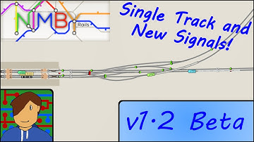 Single Track, Complex Junctions, New Signals! | NIMBY Rails 1.2 Beta