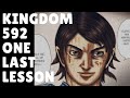 KINGDOM MANGA CHAPTER 592 REVIEW/DISCUSSION UPDATE キングダム