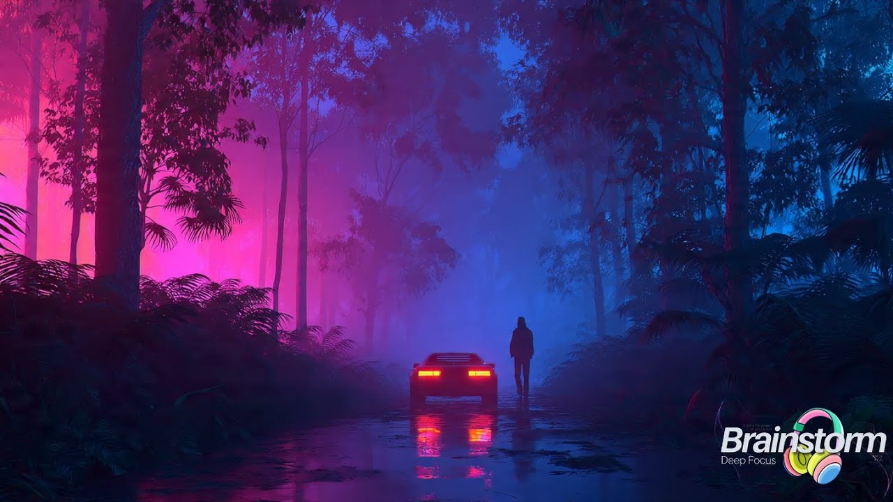 Chill Slide Synthwave - Focus Music for Deep Work