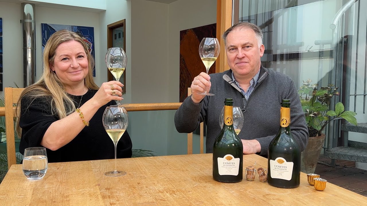 The Friday Bubble - Review of Taittinger Comtes 2008 vs 2012 - YouTube